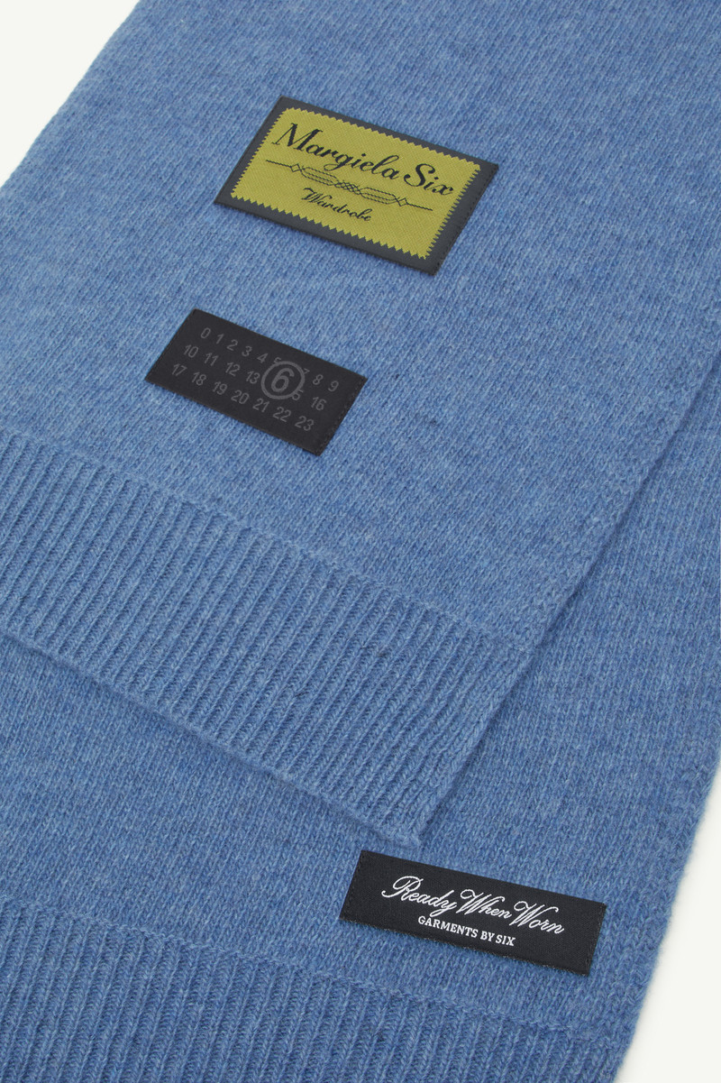 MM6 Maison Margiela Wool-blend scarf outlook