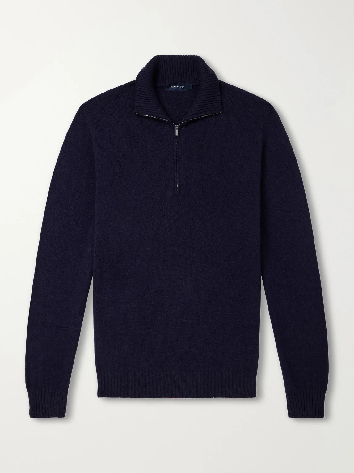 Cashmere Half-Zip Sweater - 1