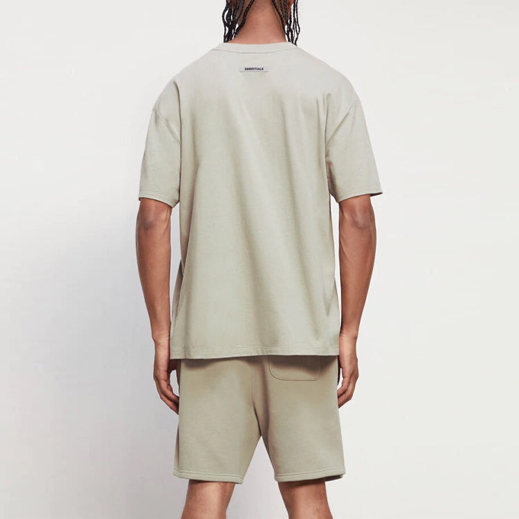 Fear of God Essentials FW20 Logo Tee 'Moss' FOG-FW20-291 - 4
