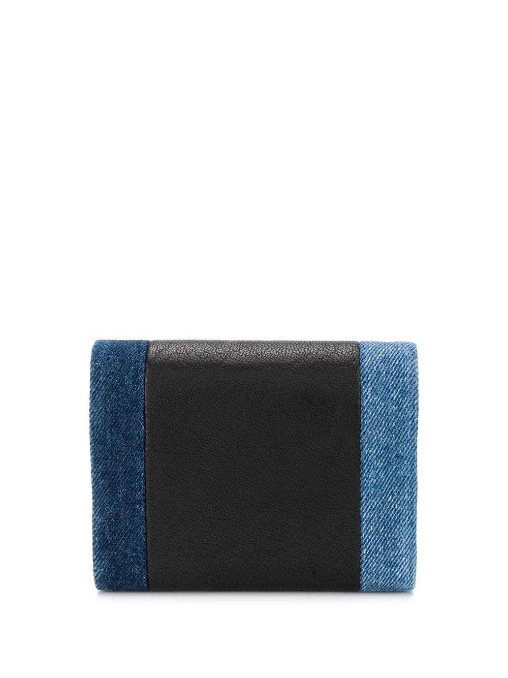 denim logo purse - 2