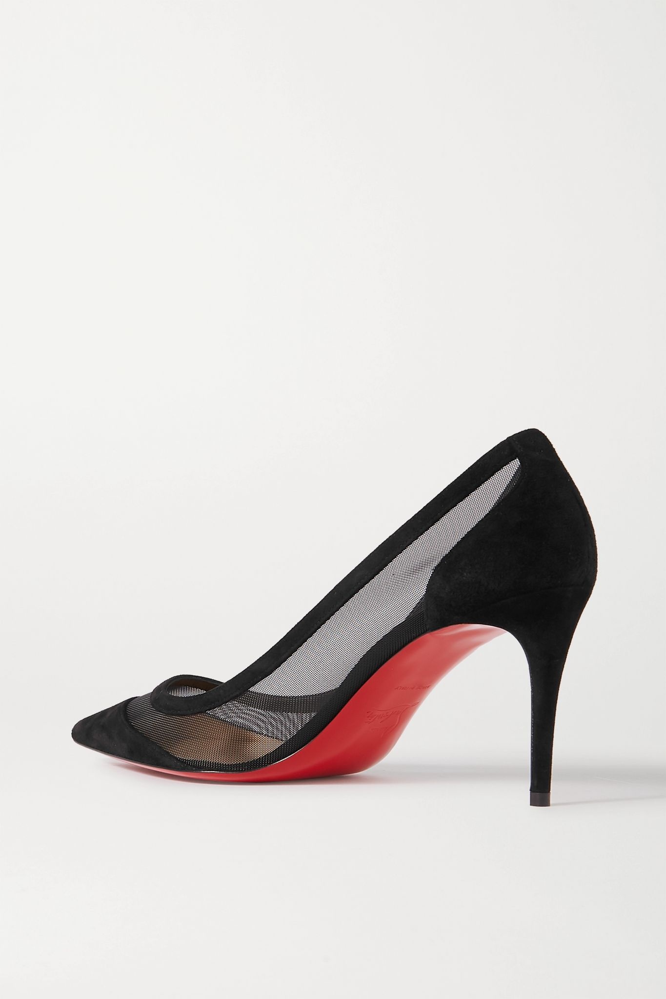 Galativi 85 suede and mesh pumps - 4