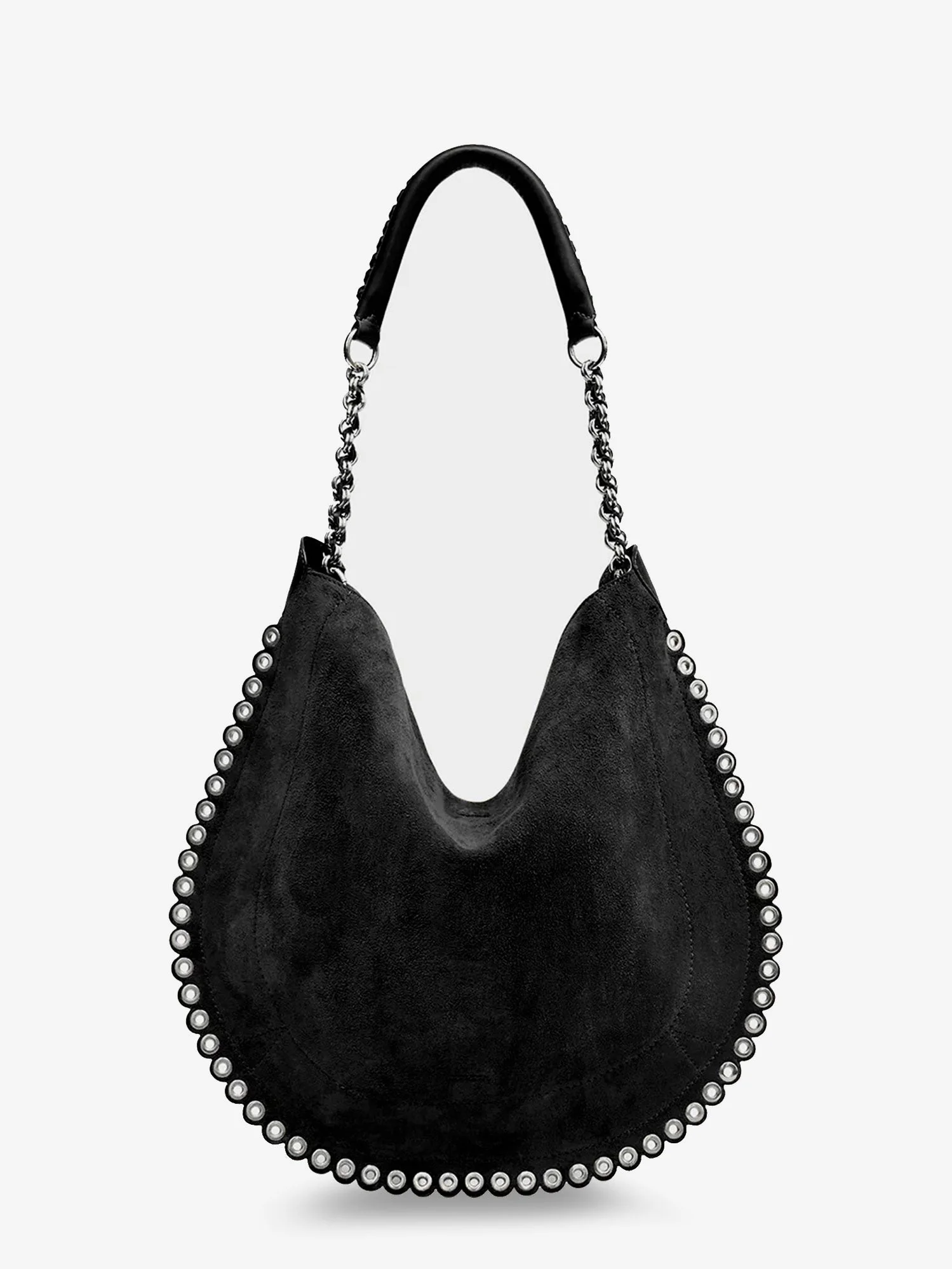 Oskan Suede Hobo Bag - 1