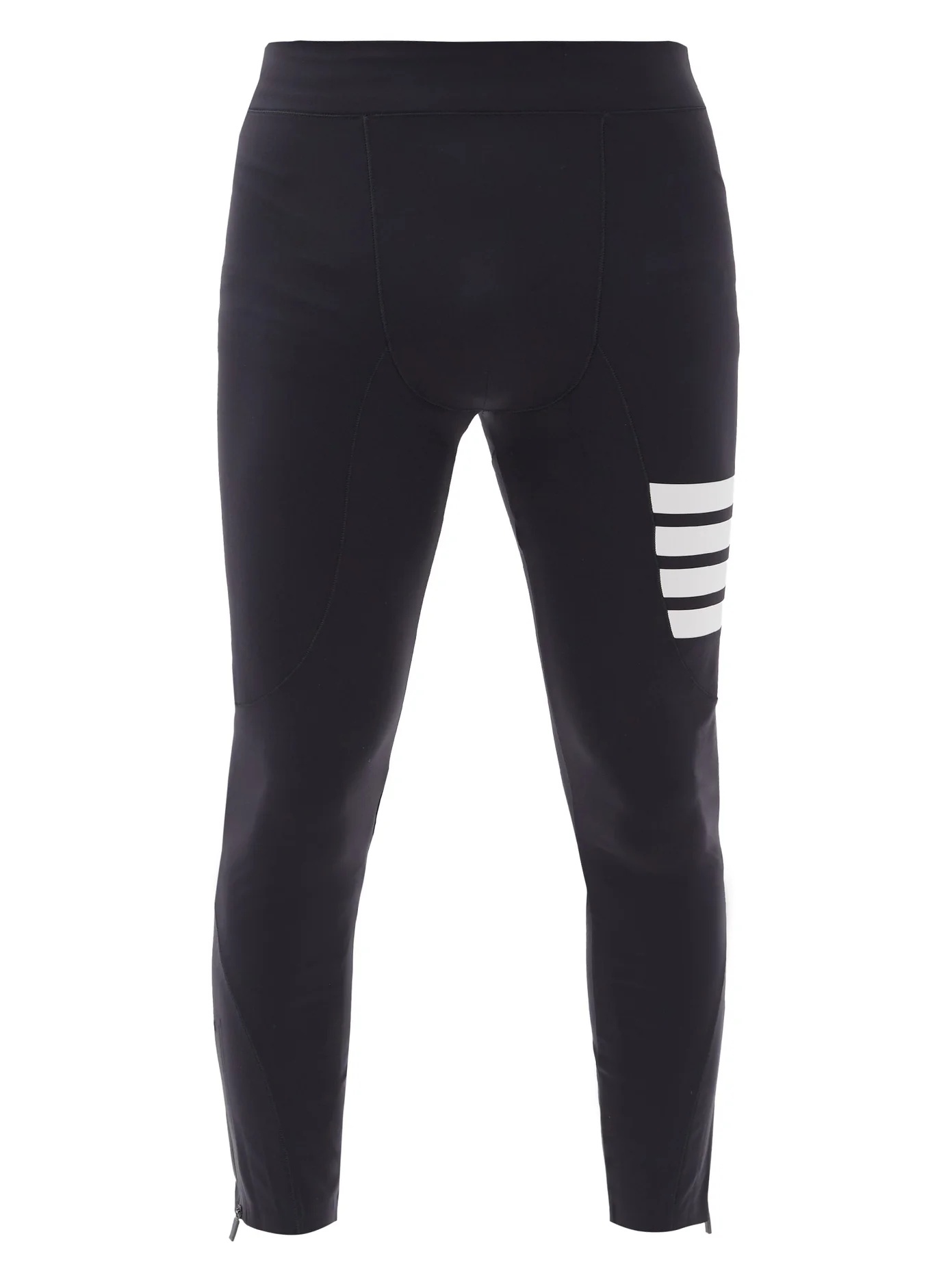 Four-bar stripe technical compression tights - 1