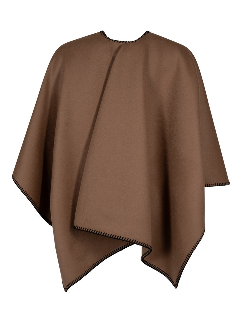 Max Mara WOOL AND CASHMERE BELTED CAPE outlook