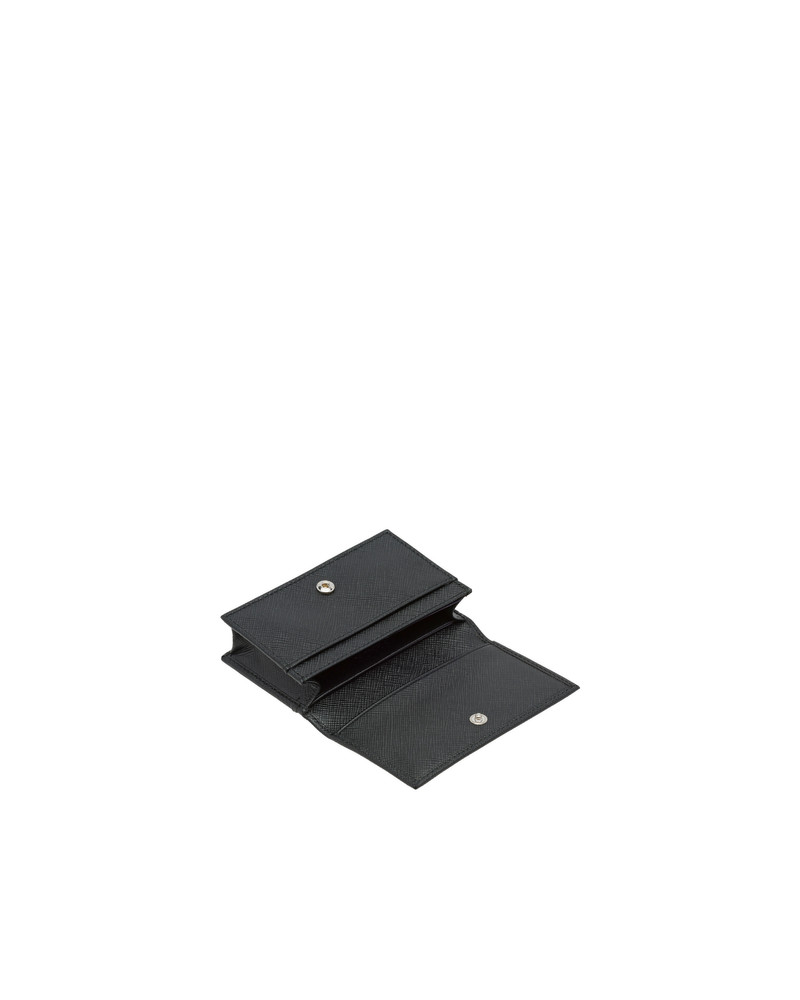 Prada Saffiano Leather Card Holder outlook