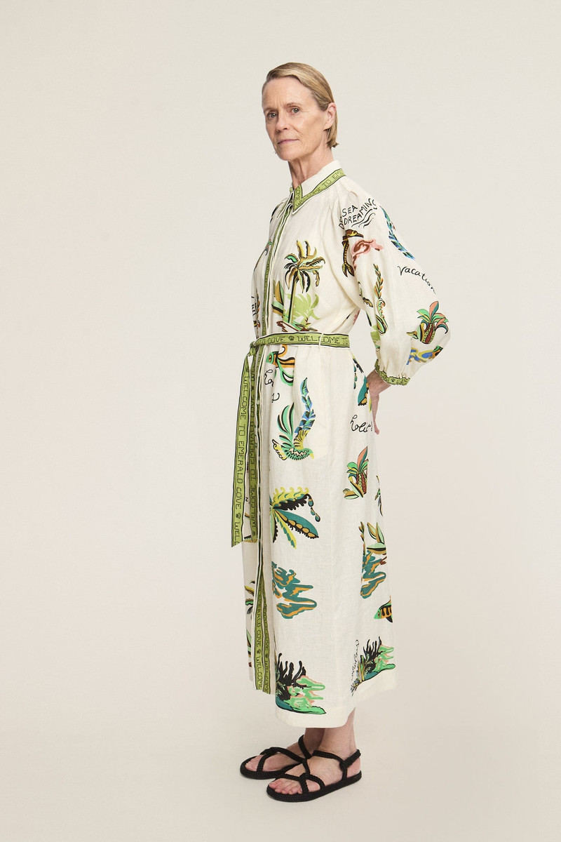 Day Dream Linen Shirtdress 6