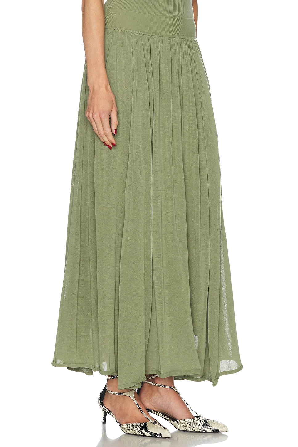 Illuminate Gathered Skirt - 2