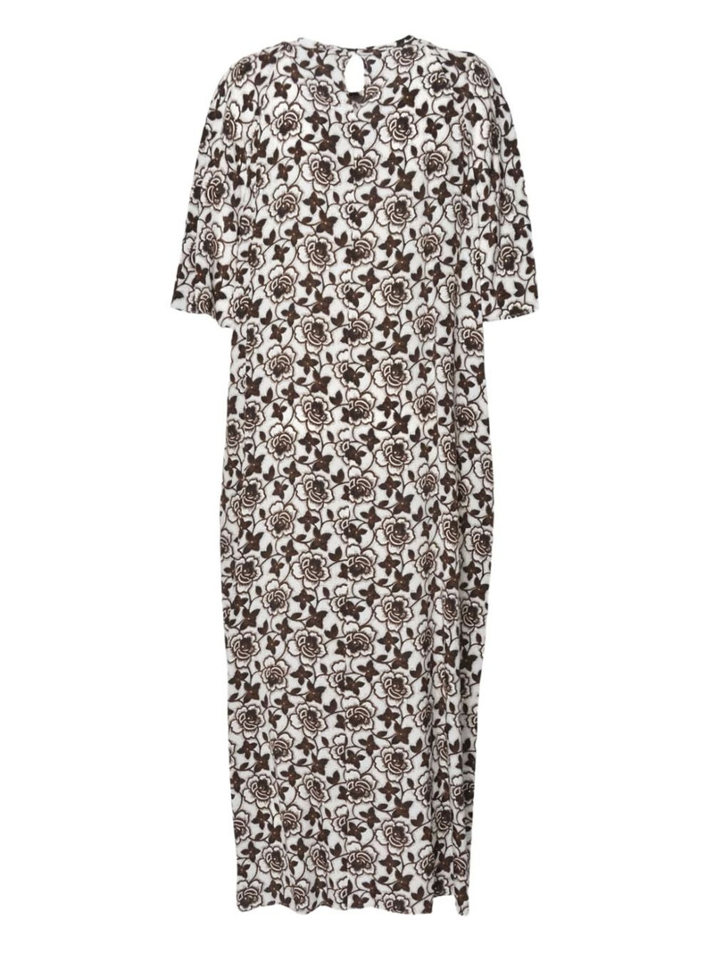 WEEKEND Max Mara floral-print short-sleeve midi dress outlook