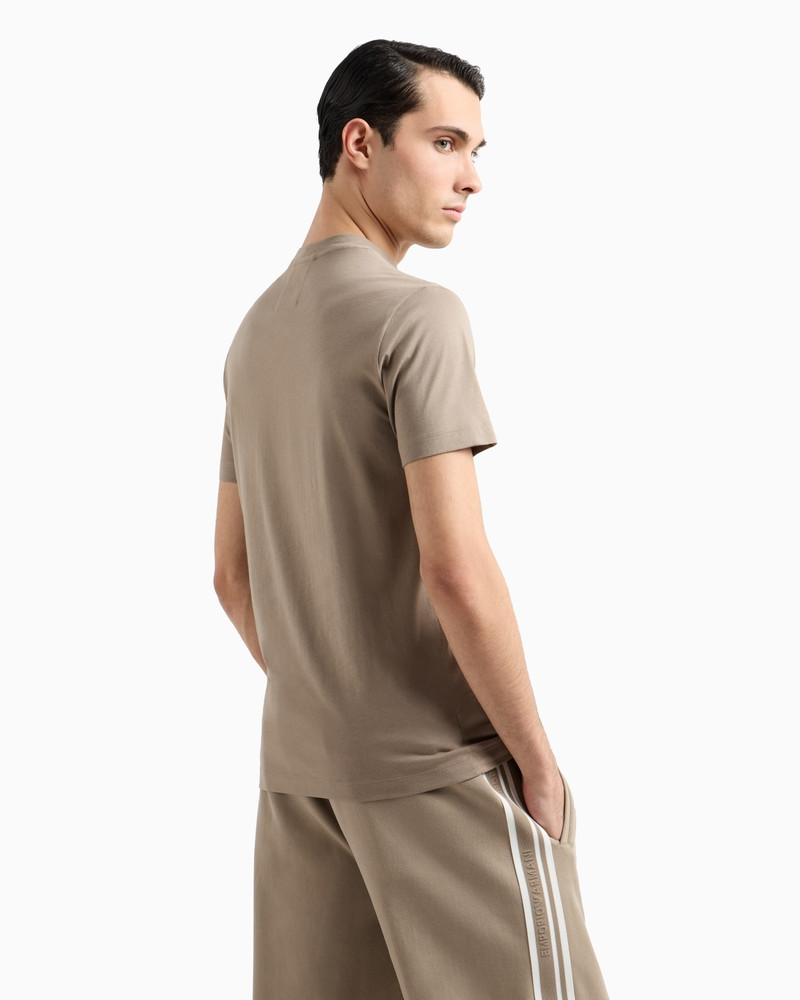 PIMA-JERSEY T-SHIRT WITH LOGO PRINT 3