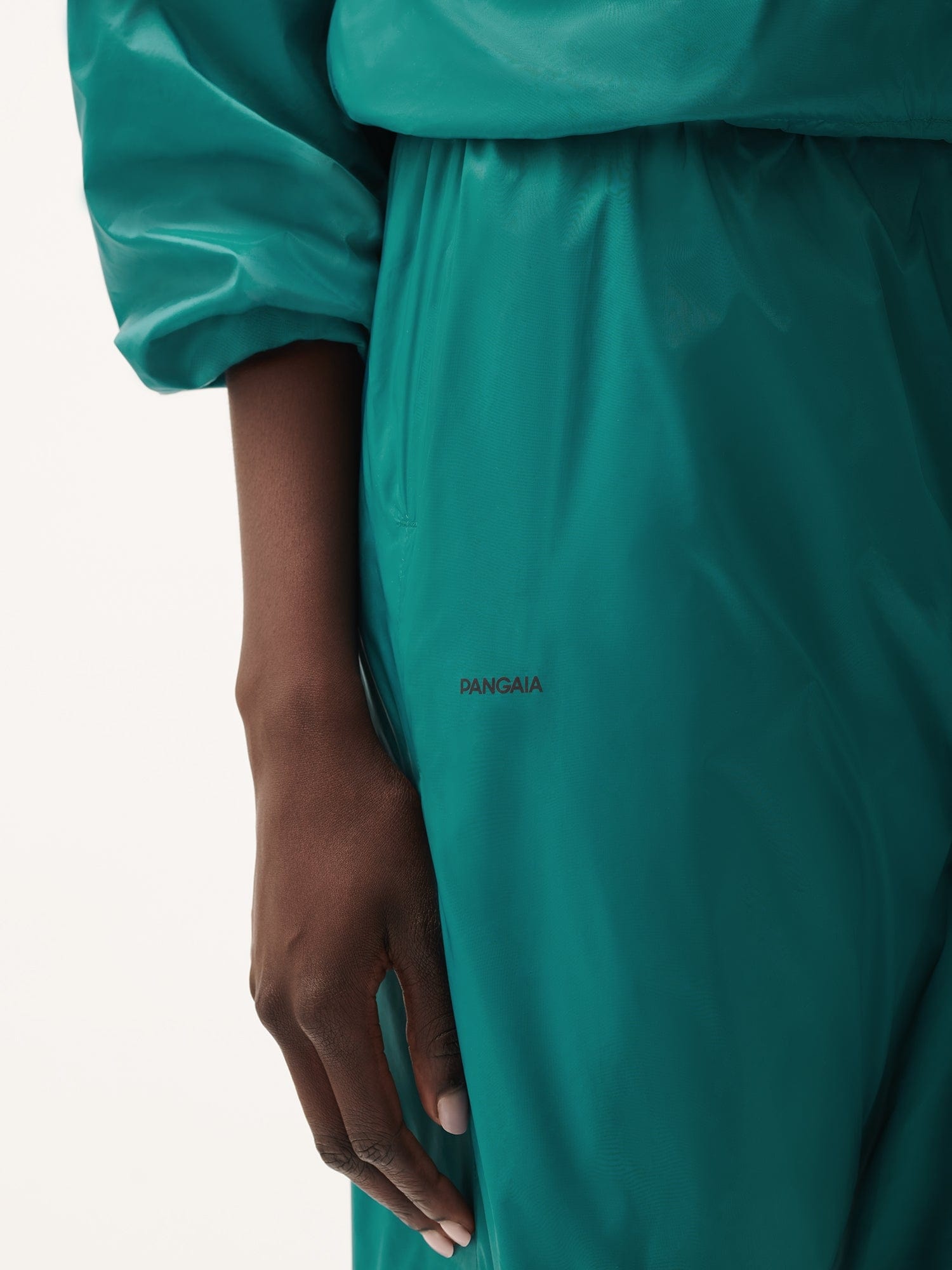Womens DNA Recycled Nylon Track Pants - Scarab Teal - 4