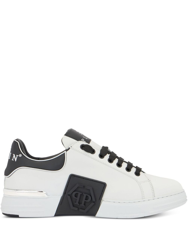 logo plaque low-top trainers 1