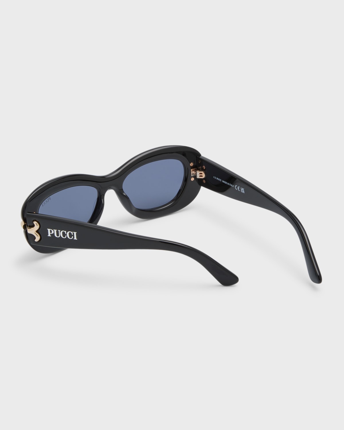 Filigree Acetate Round Sunglasses - 2