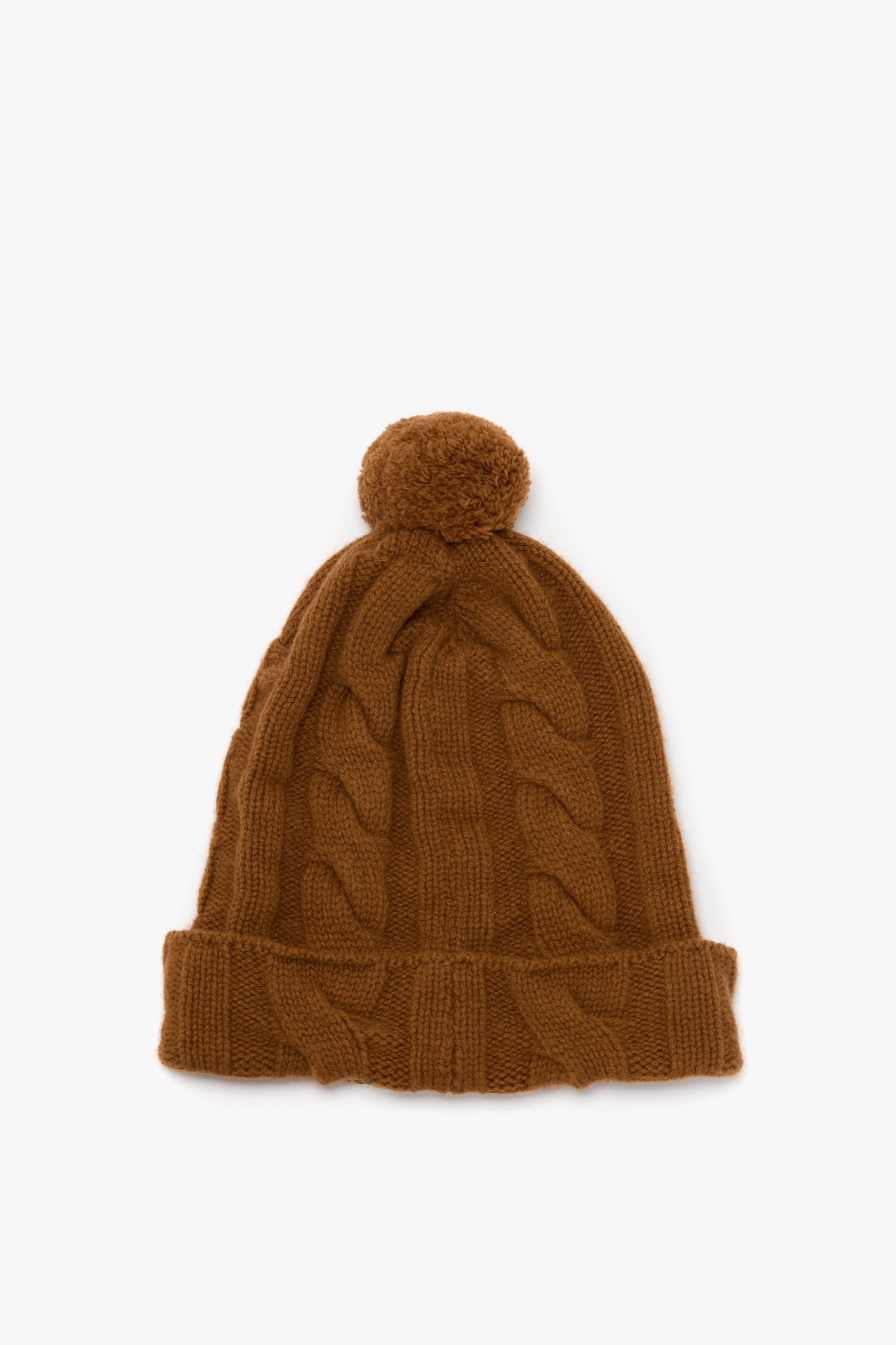 Beanie Hat In Camel - 2
