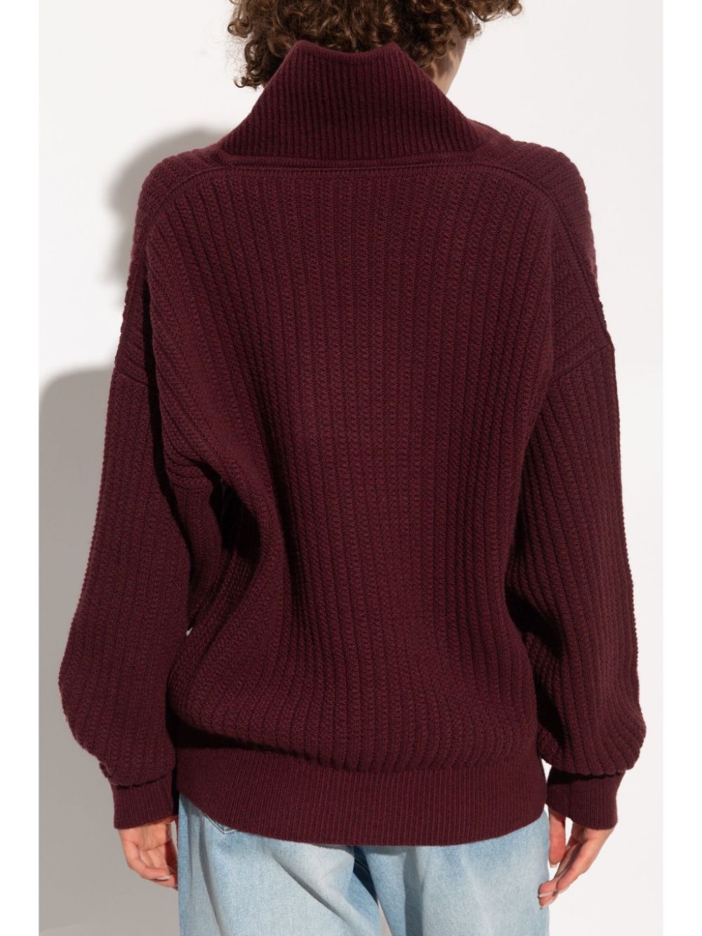 shawl-collar jumper - 4