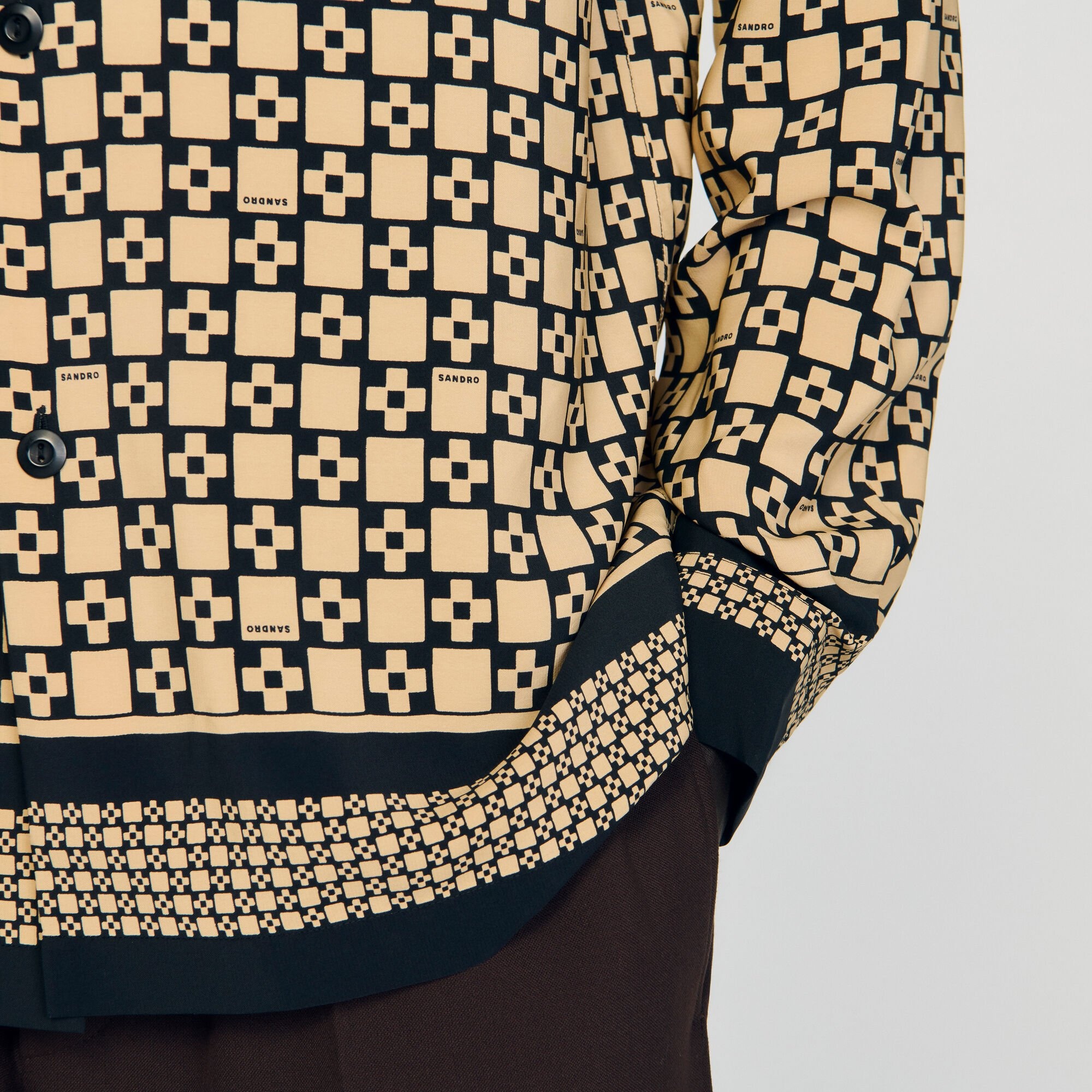 PRINTED LOOSE-FIT SHIRT - 3