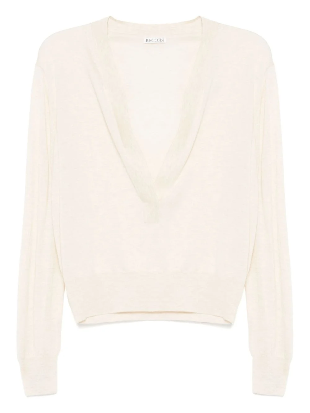 sheer knitted top - 1