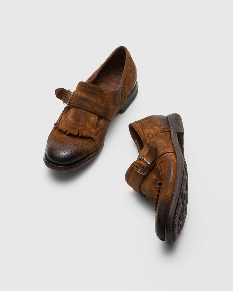 Church's Vintage Suede Monk Strap outlook