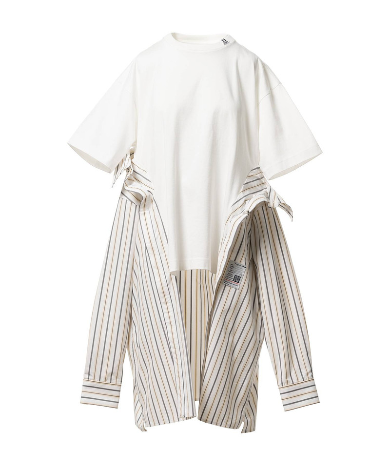 Shirt Combined T-shirt Dress 28