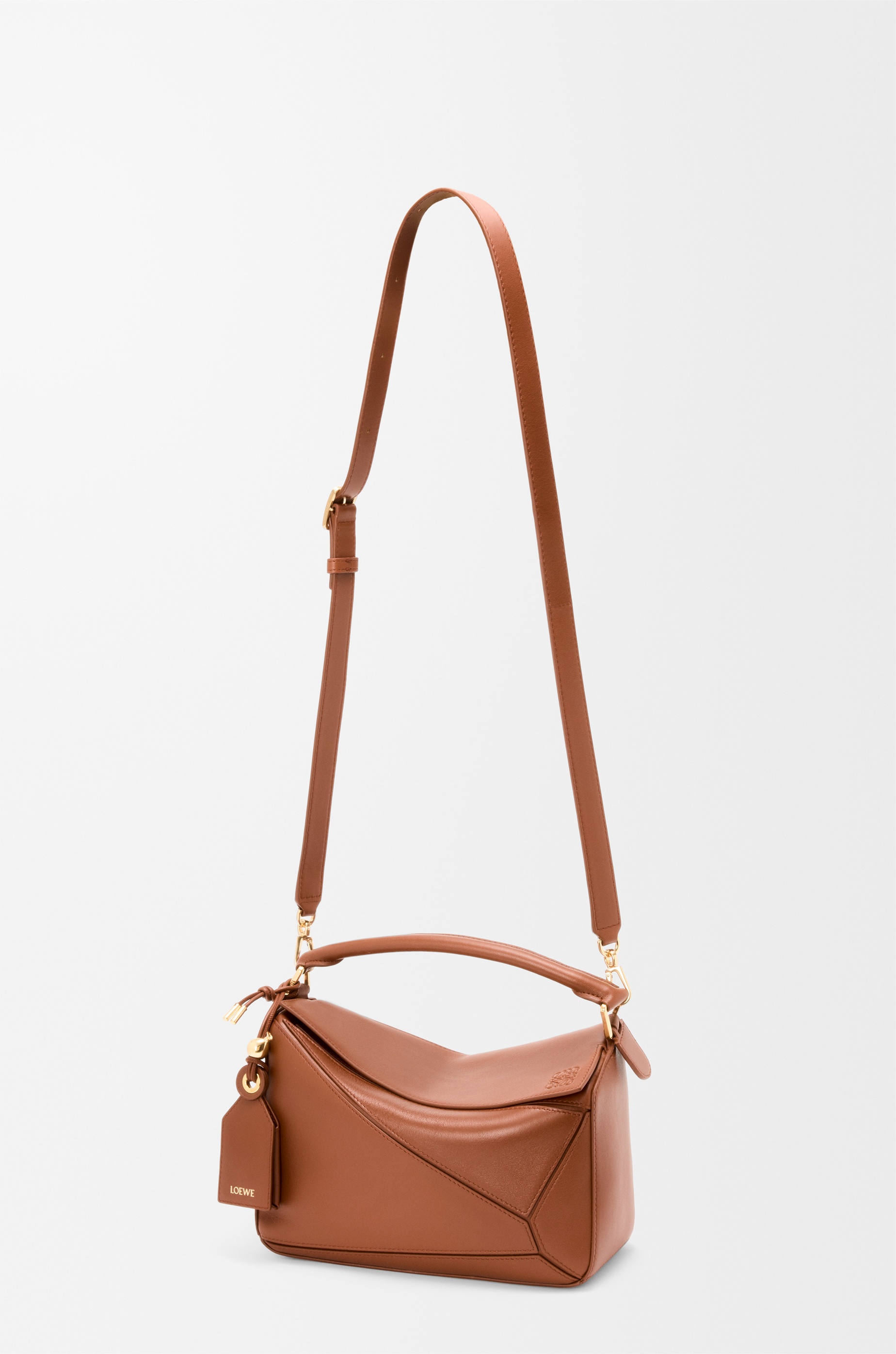 Small Featherlight Puzzle bag in nappa lambskin - 9