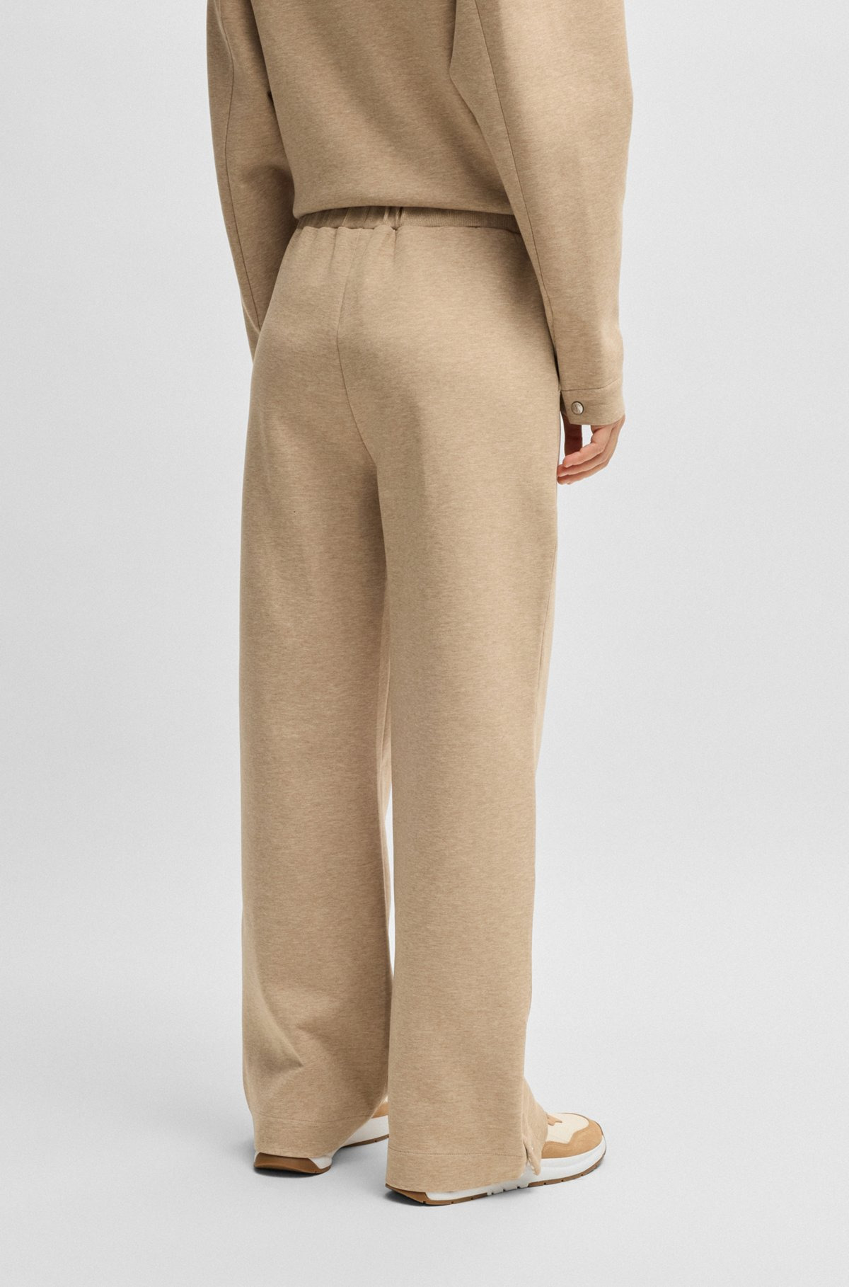 TRACKSUIT BOTTOMS WITH DOUBLE B MONOGRAM - 4