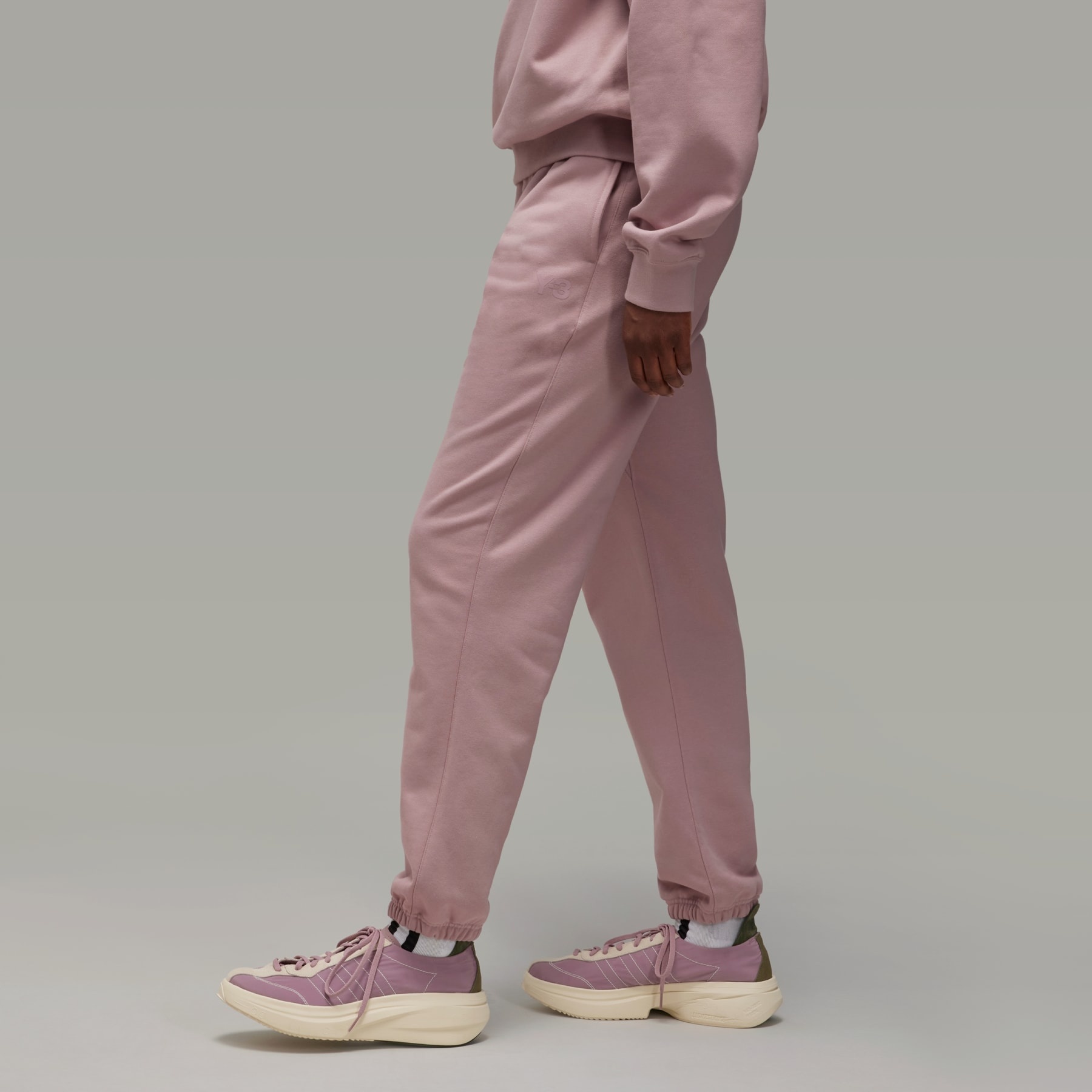 Y-3 Brushed Terry Track Pants - 4