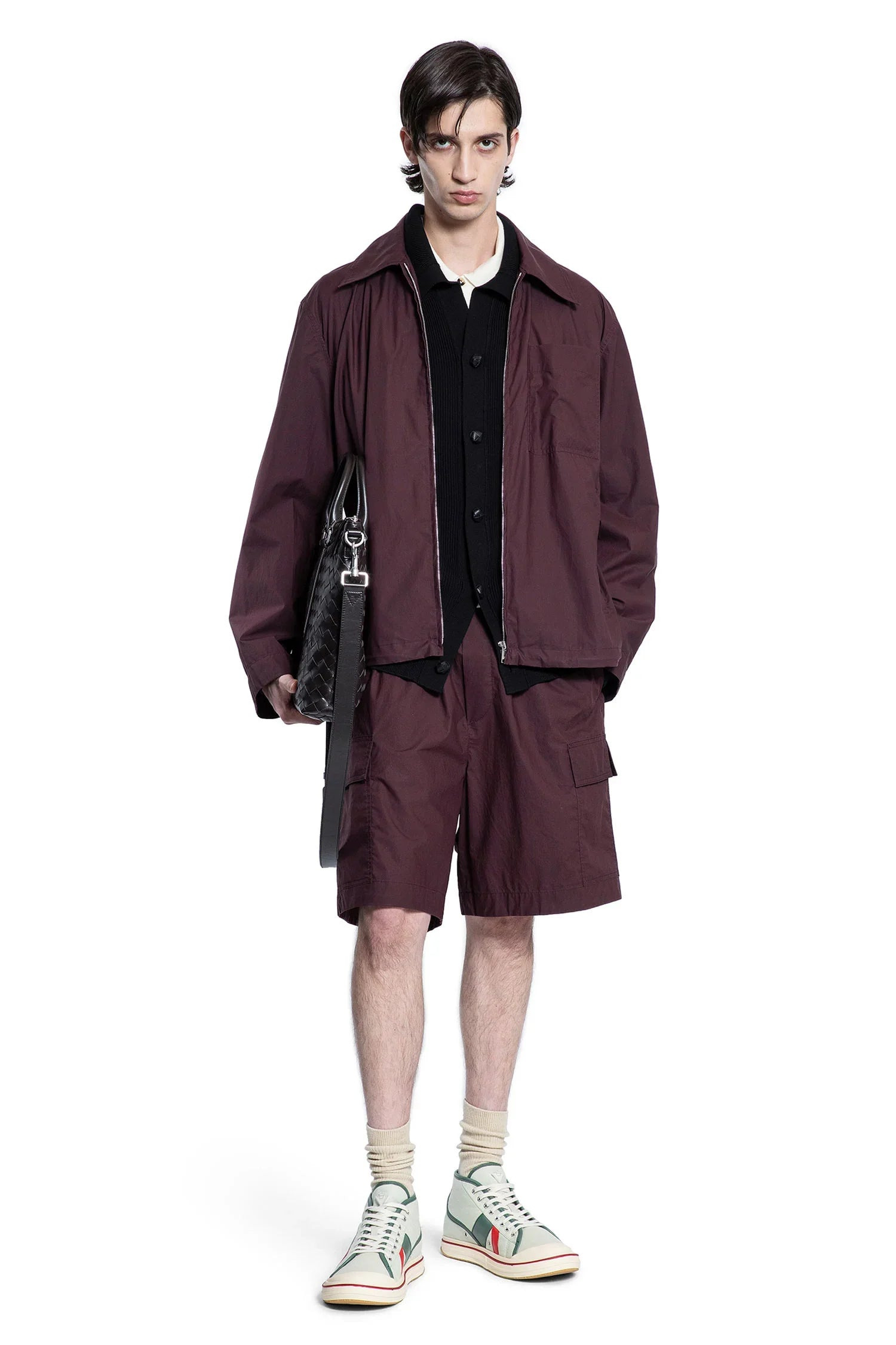 Resinated-Cotton-Blouson - 4