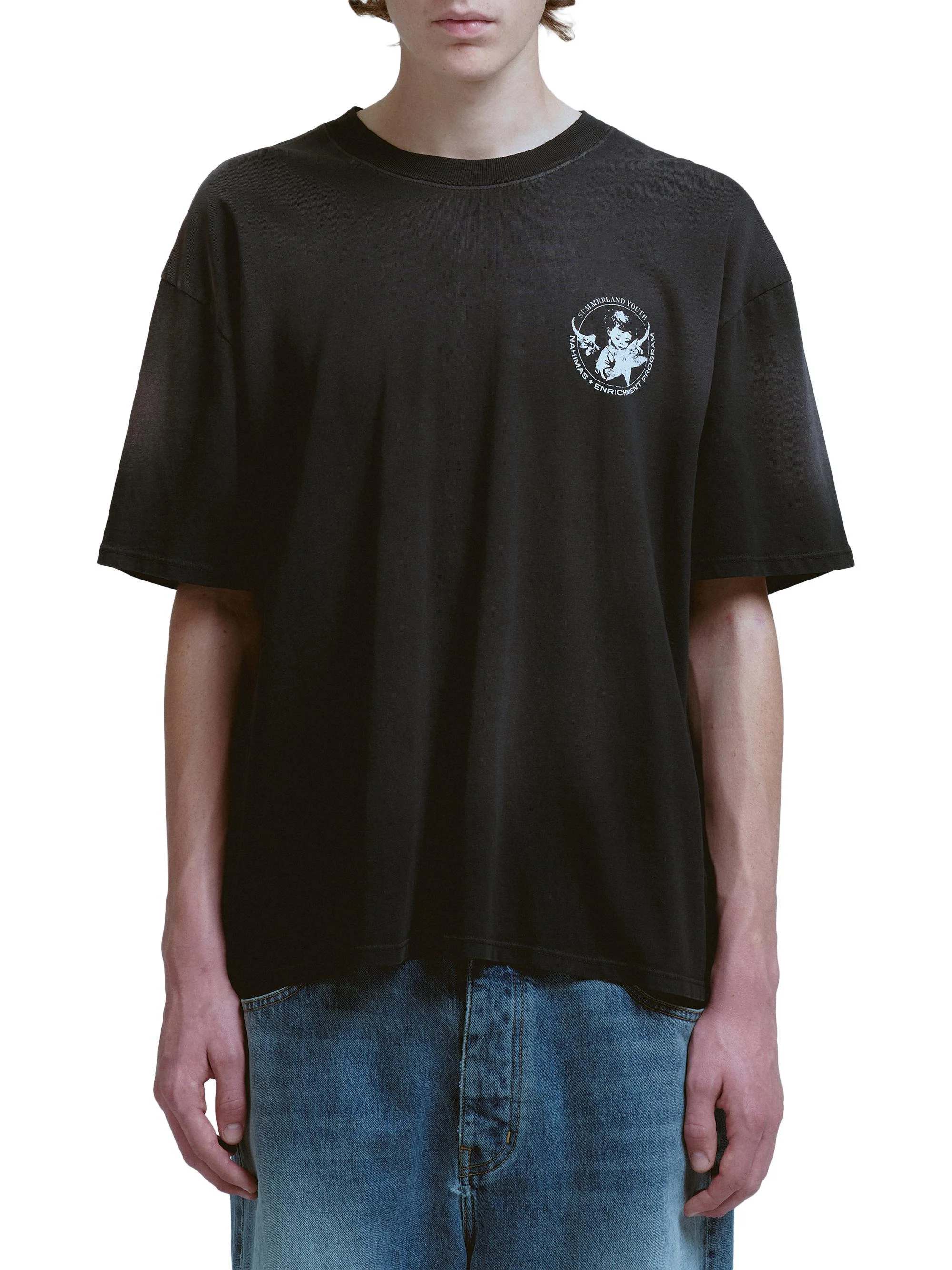Men's Youth Enrichment Program Boxy T-Shirt - Aged Black - 1
