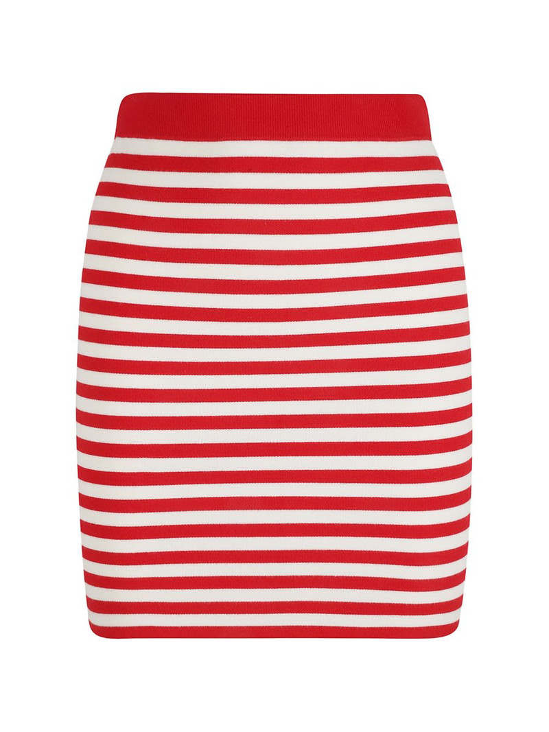 striped mini skirt 1