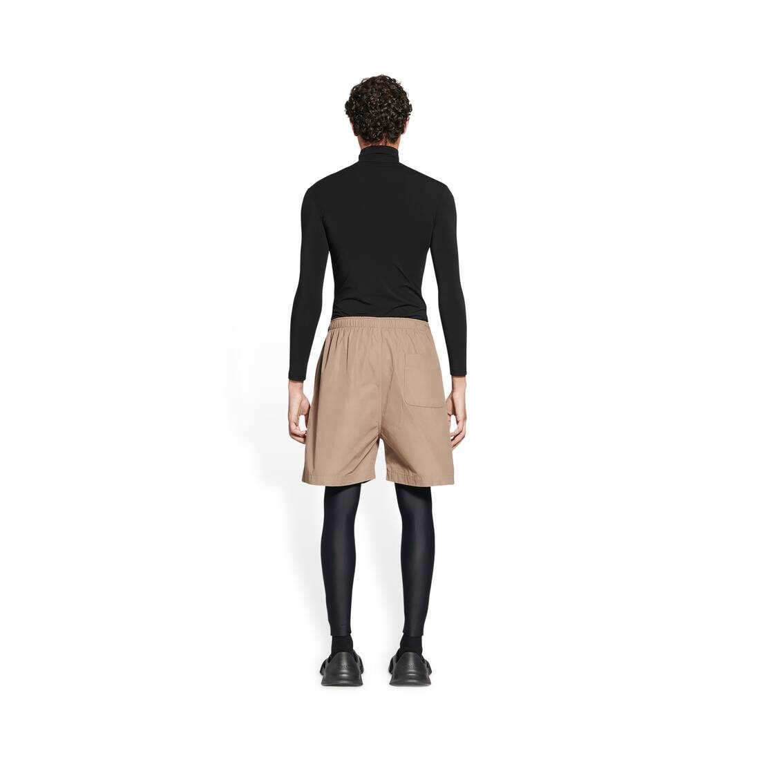 Men's Pyjama Shorts  in Beige - 4