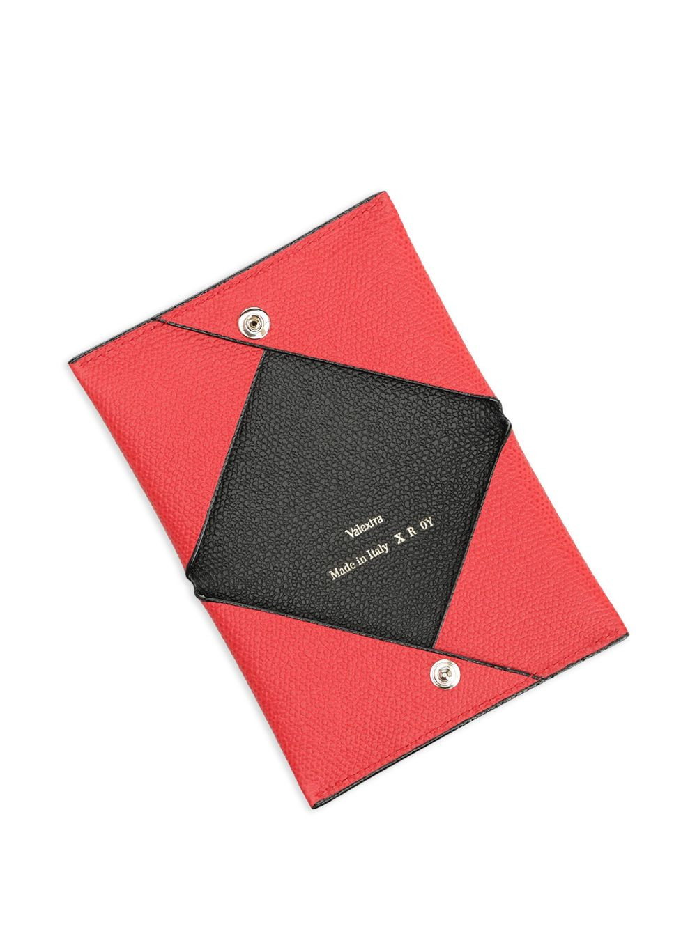 textured leather card holder - 4