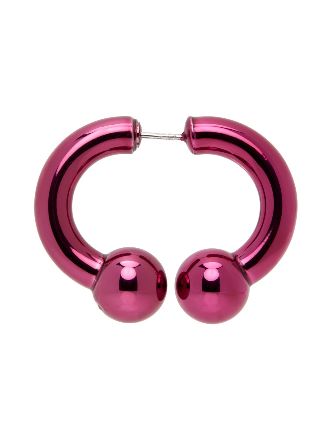 Pink Boule Single Earring - 1