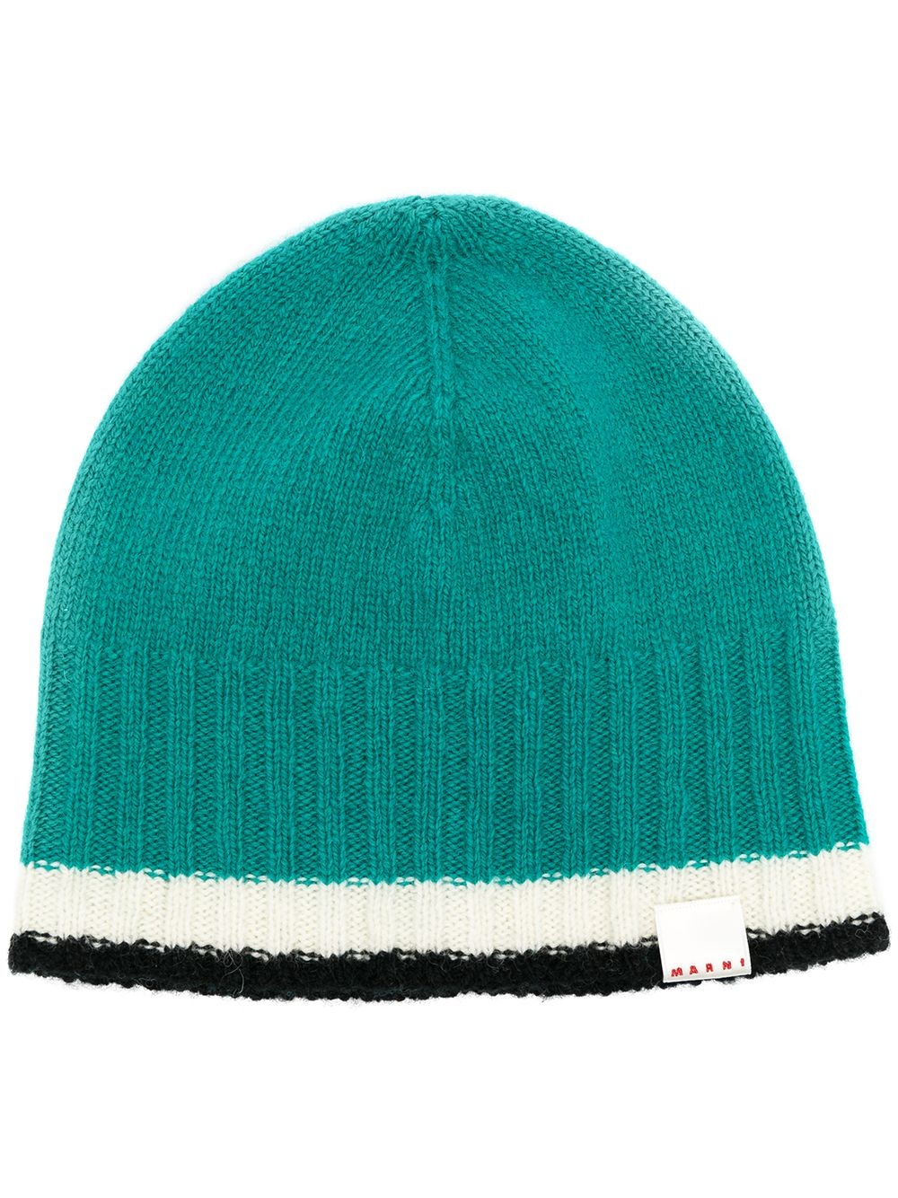 ribbed beanie hat - 1