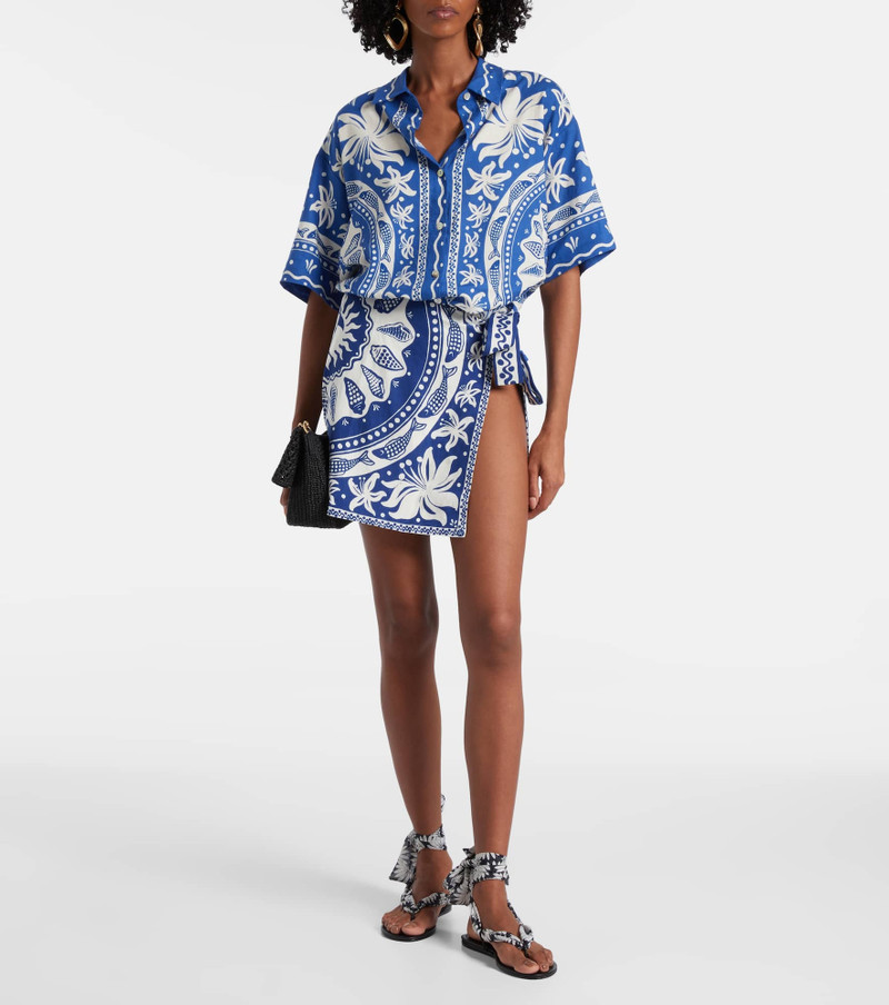 FARM RIO Floral thong sandals outlook