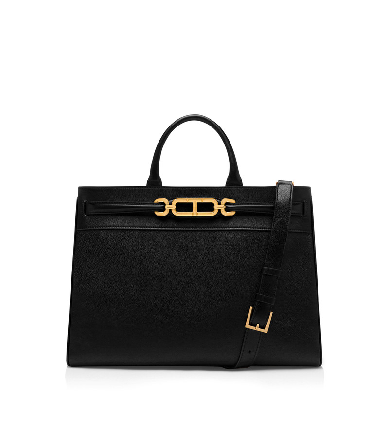 GRAIN LEATHER WHITNEY LARGE TOP HANDLE 1