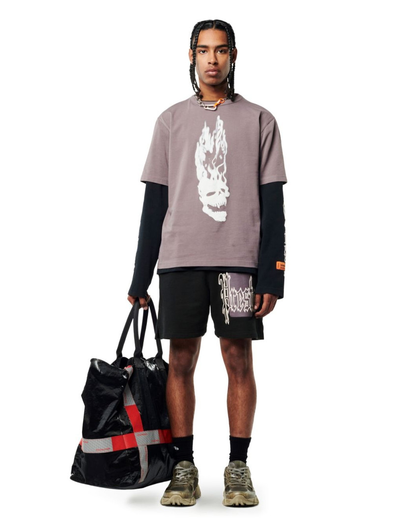 Heron Preston COLOR BLOCKS SWEATSHORTS outlook