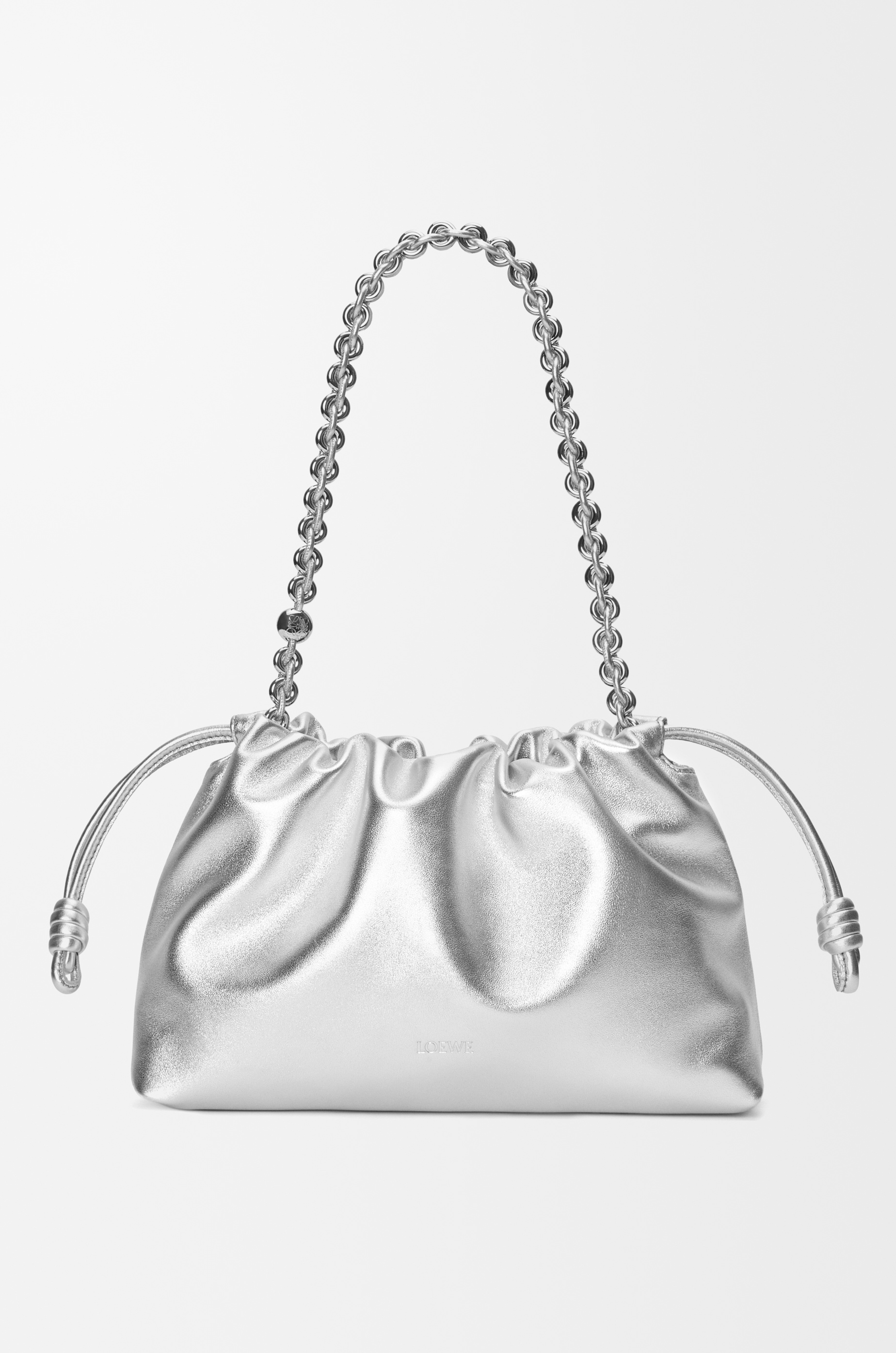 Medium Flamenco purse in laminated lambskin - 4