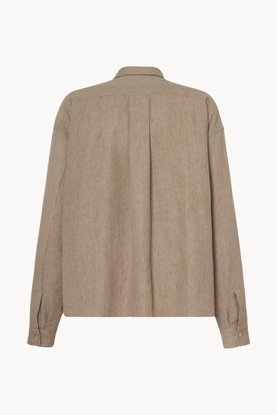 The Row Amoneto Jacket in Linen and Cashmere outlook