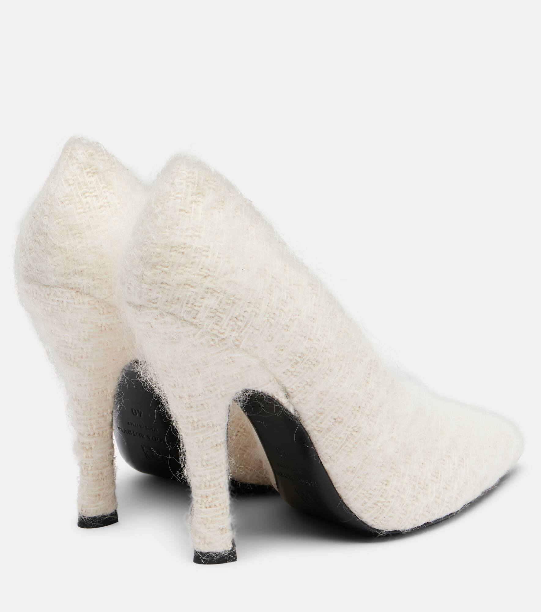 Leather-trimmed pumps - 2
