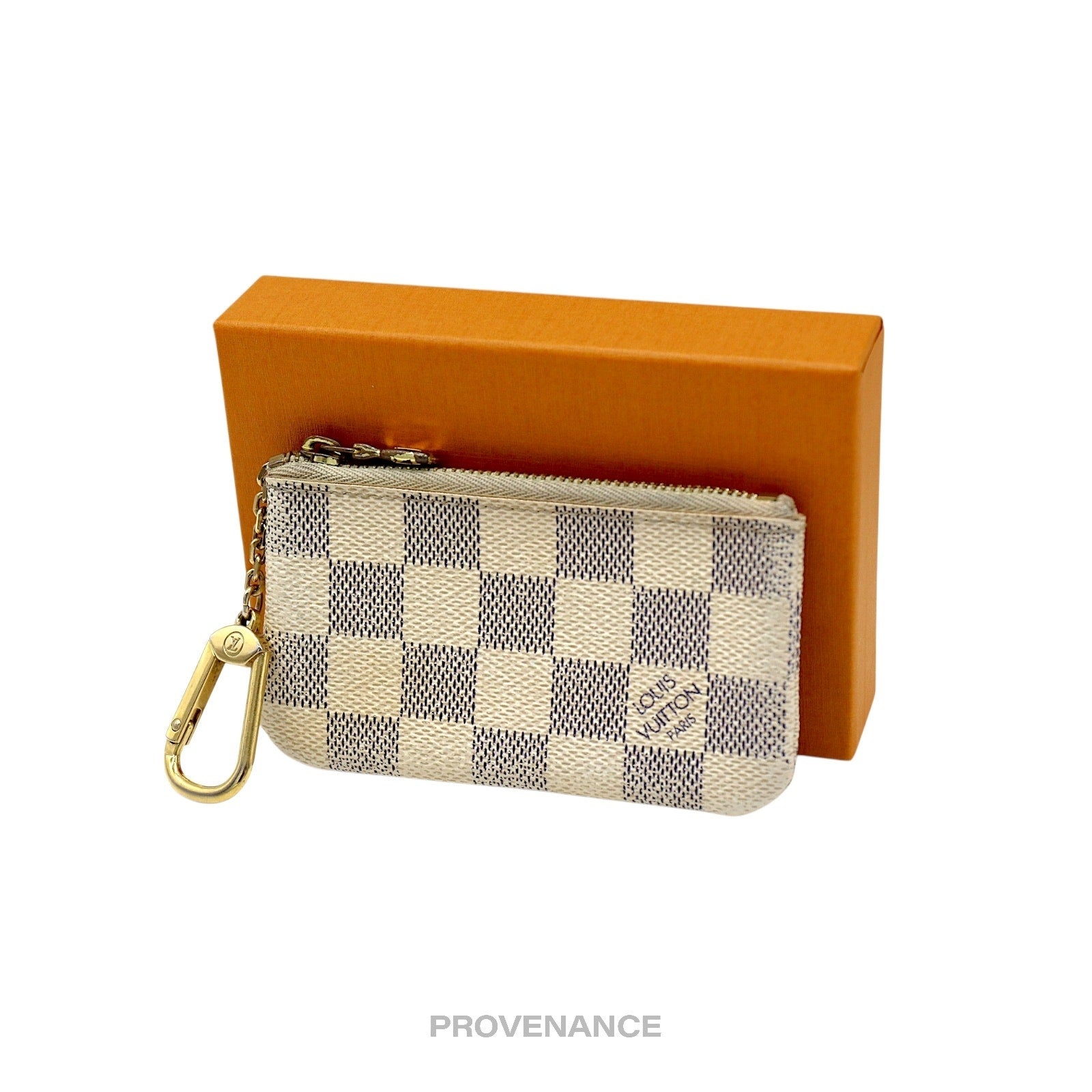 Louis Vuitton Key Pouch Cles - Damier Azur - 2