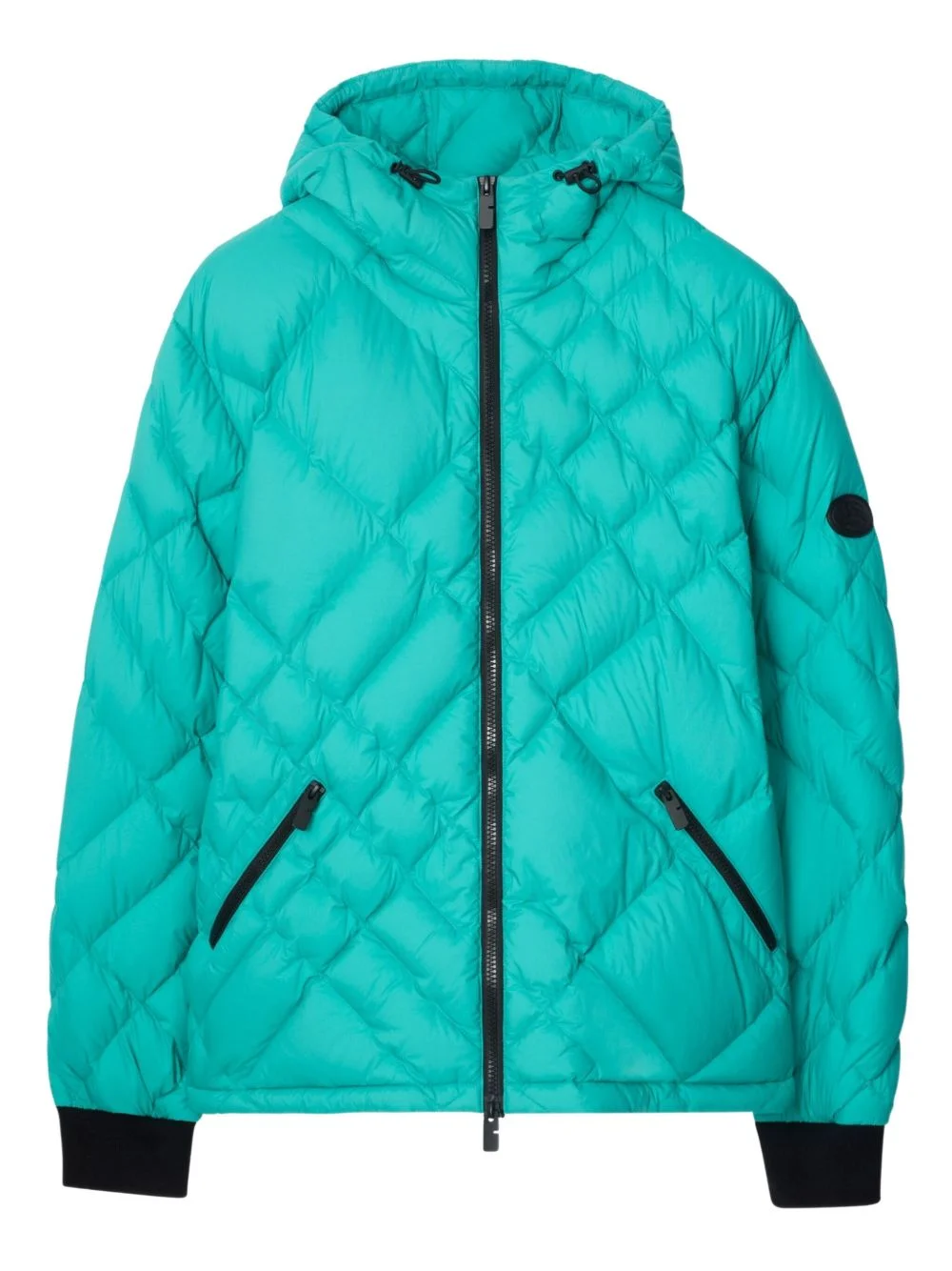 quilted-design jacket - 1