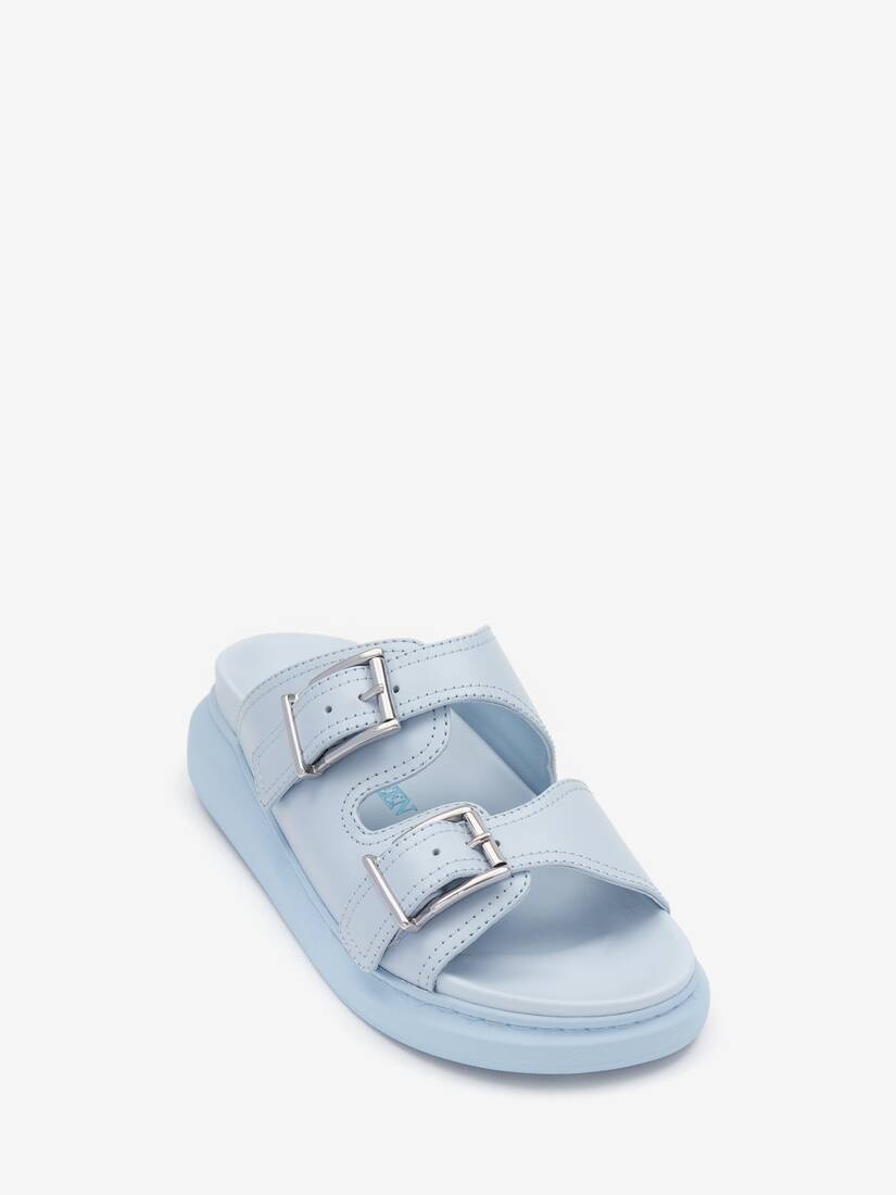 Women's Oversized Hybrid Slide in Lilac - 2