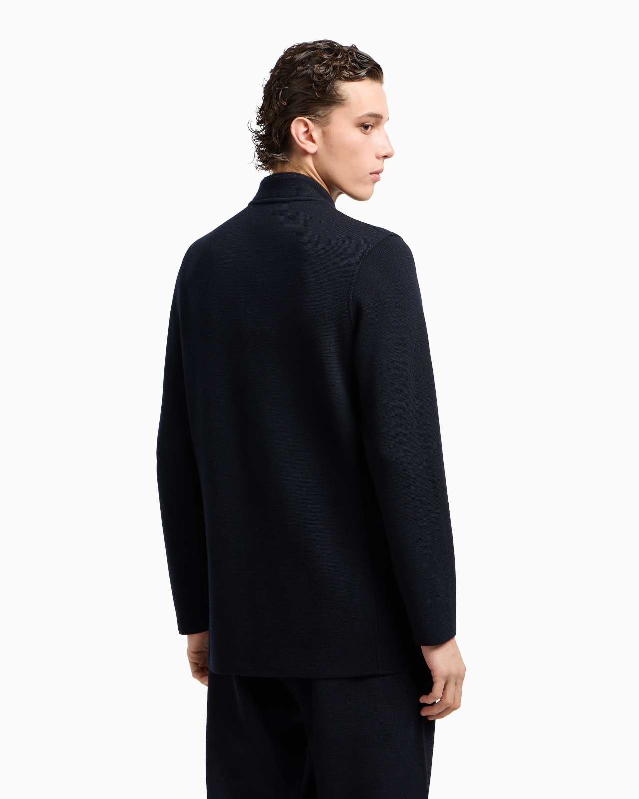 TRAVEL ESSENTIALS MILANO-STITCH FABRIC BLAZER - 3