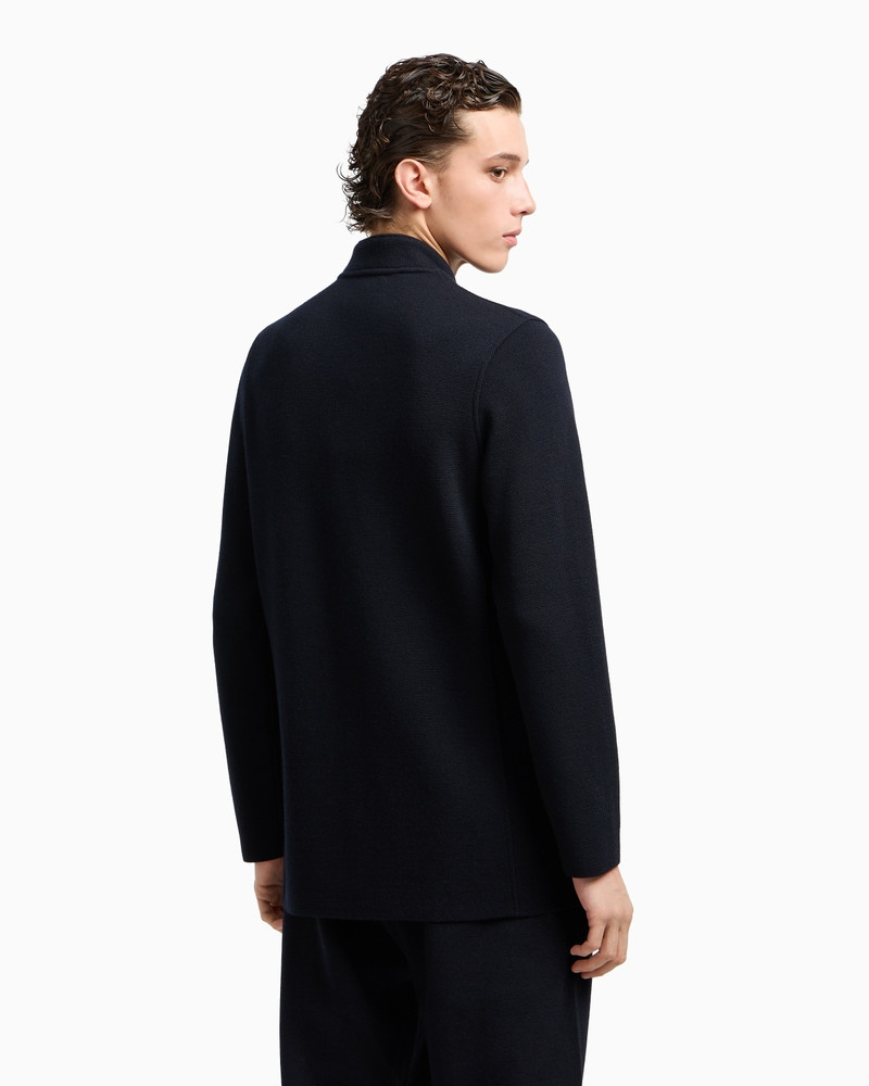 TRAVEL ESSENTIALS MILANO-STITCH FABRIC BLAZER 3