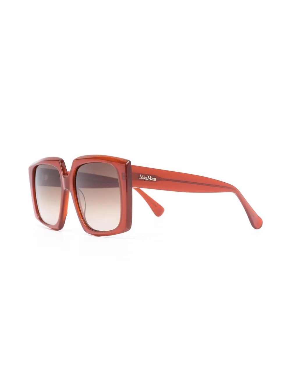 gradient oversize-frame sunglasses - 2