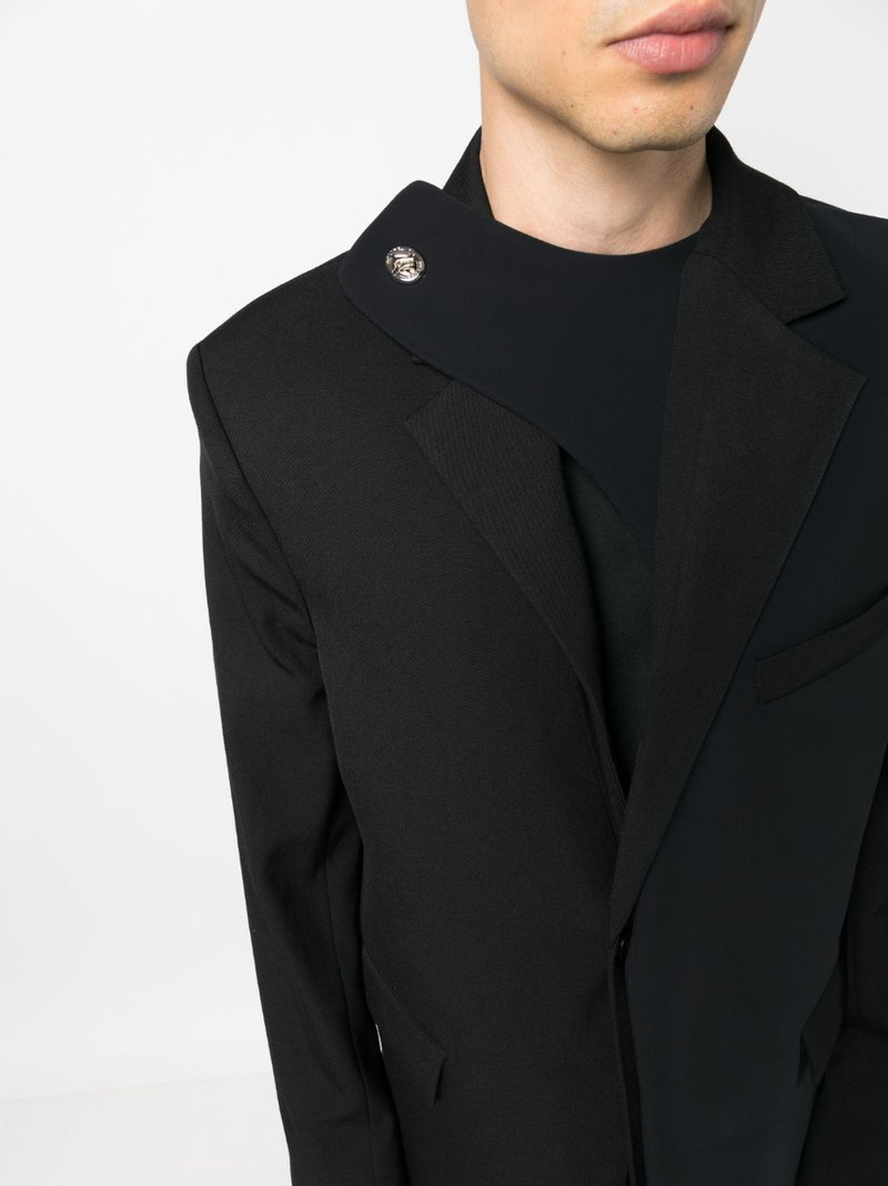 single-breasted virgin-wool blazer 5