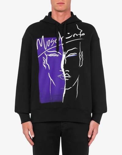 Moschino TONY VIRAMONTES ARCHIVE ORGANIC COTTON SWEATSHIRT outlook