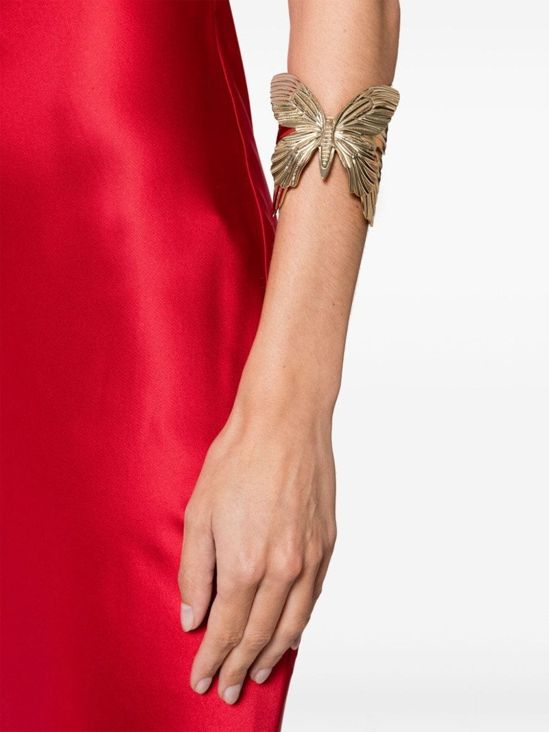 Blumarine butterfly open-cuff bracelet outlook