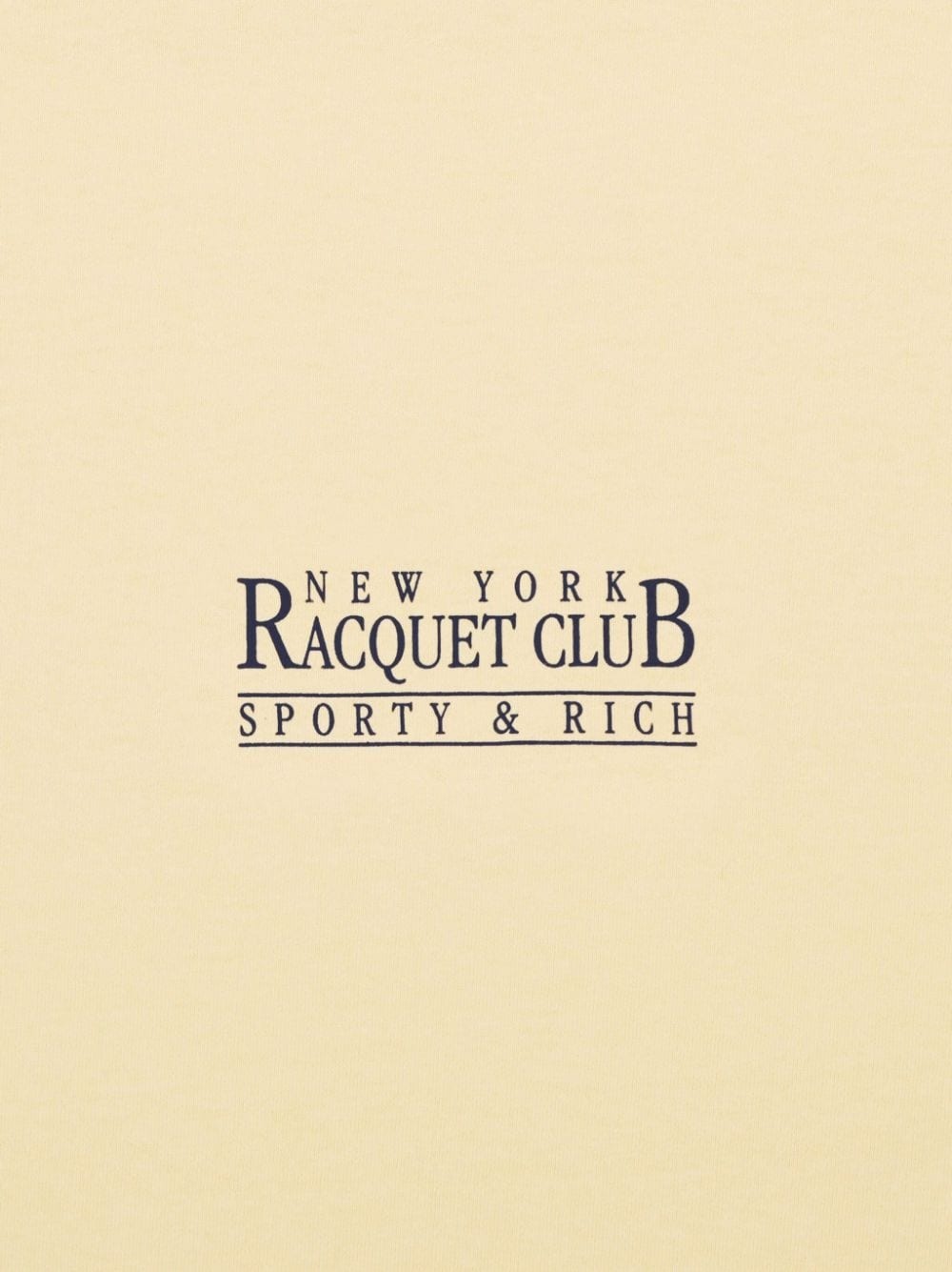 NY Racquet Club cotton T-shirt - 3