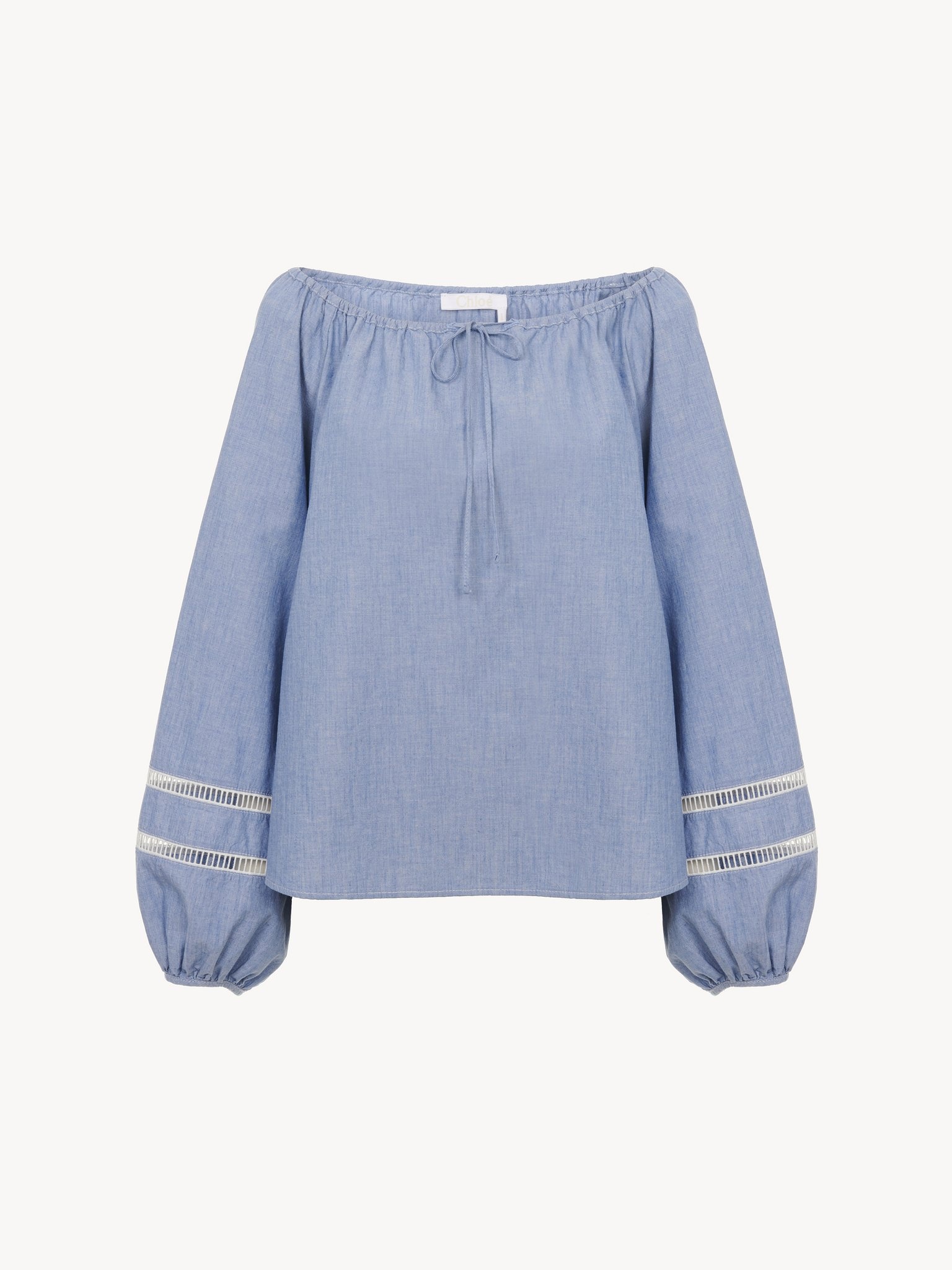 OFF-THE-SHOULDER WOMEN'S BLOUSE - 2