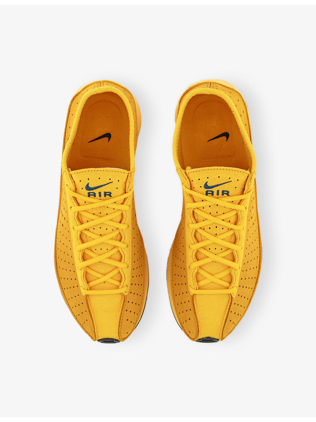 Air Superfly Leather and Suede Trainers - 2